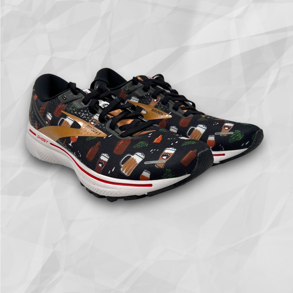 Brooks X Deschutes Brewery Ghost 14 RUN Hoppy Beer Running Shoe Size 9.5 NWOB